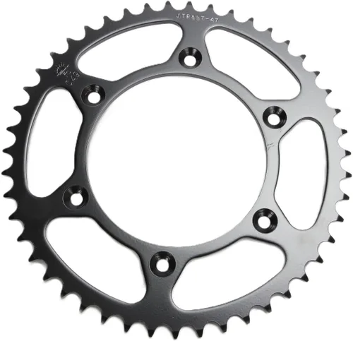 Vista 21 de JT Sprockets 38T Piñón trasero de aluminio, Acero, Negro