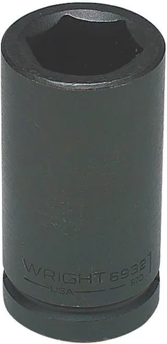 Vista 3 de Wright Tool 69110 3/4" Drive 6 Point Deep Impact Socket, 2-1/2