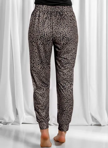 Vista 5 de EVALESS Pantalones deportivos con cordón y cintura elástica para mujer con bolsillos