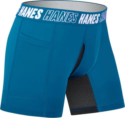 Vista 2 de Hanes boys Moves Underwear, Anti-chafe Boxer Briefs for Boys, 6-pack