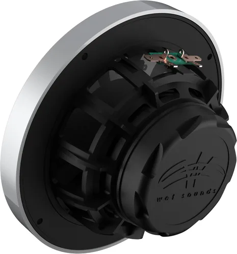 Vista 5 de Wet Sounds WS-MC-2 - Radio marina con 2 pares de sonidos húmedos, repuesto OEM 65ic-S Serie XS-Cono plateado de 6.5 pulgadas, par de altavoces