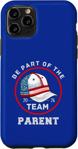 Vista 29 de Be Part of The Team Baseball Design Parent Version 2026 Case for iPhone 17