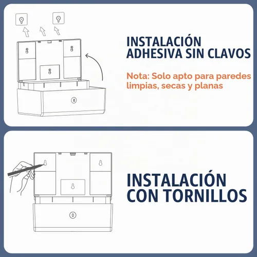 Vista 5 de AIKE Dispensador de toallas de papel multipliegue de 200 hojas, montaje en Blanco