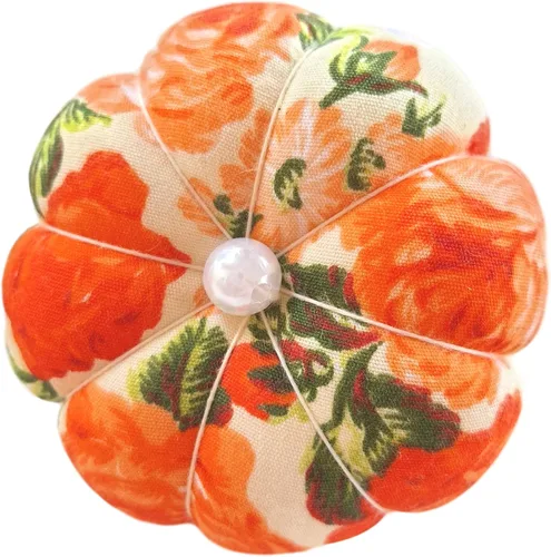 Vista 7 de CUSHYSTORE Alfiler de muñeca, cojín de aguja con flor floral con correa elástica ajustable para coser todas las muñecas, 3 pulgadas de largo x 3
