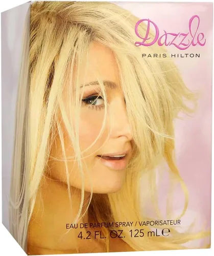 Vista 3 de Paris Hilton Dazzle Eau De Parfum Spray para mujer, 4.2 onzas