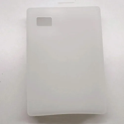 Vista 6 de Paquete de 2 fundas protectoras de silicona líquida suave compatibles con WD 4 TB/5 TB My Passport disco duro externo portátil, disco duro, a prueba