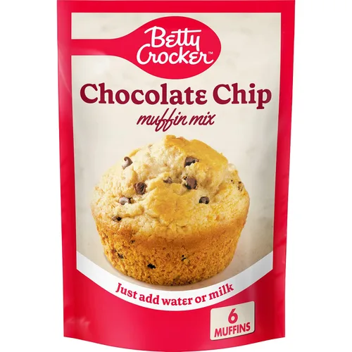 Vista 21 de Betty Crocker Mezcla de muffins de nuez de plátano, hecha con nueces, 6.4 oz.
