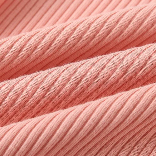 Vista 7 de Enterizo rosa y pantalones de punto para bebé para otoño e invierno