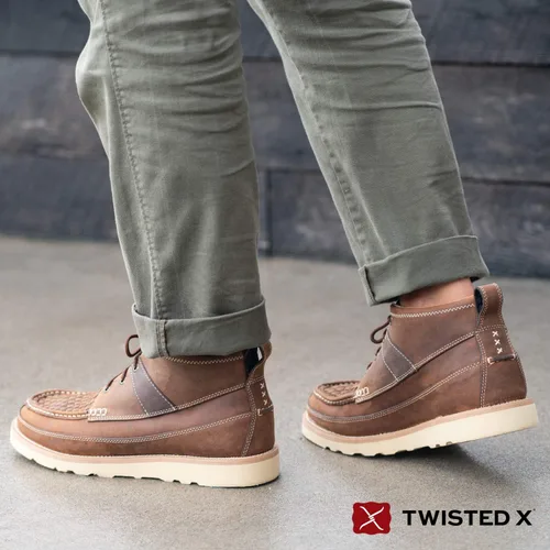 Vista 9 de Twisted X Botas de suela de cuña para hombre