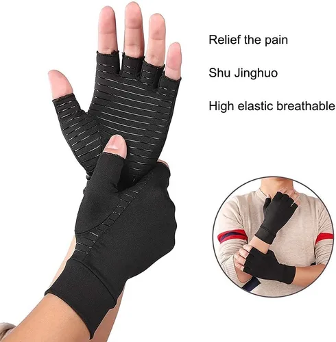 Vista 6 de Compression Gloves - Gloves for Arthritis Hands,Copper Arthritis Gloves, Compression Gloves for Hands
