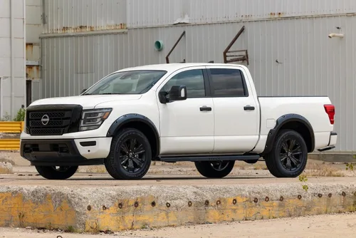 Vista 5 de Rough Country Guardabarros de bolsillo para Nissan Titan 2017-2024 - F-N101705A
