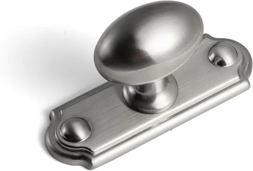 Vista 28 de Goo-Ki 1.2 Pulgadas (36MM) Manijas de Gabinete Ovaladas de Latón Antiguo, Aleación de Zinc para Cajones de Vestidor Armario, 6 Empaquetadas