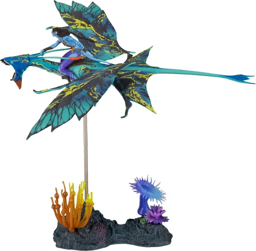 Vista 6 de McFarlane Toys Avatar: El Camino del Agua - Banshee Rider Neytiri