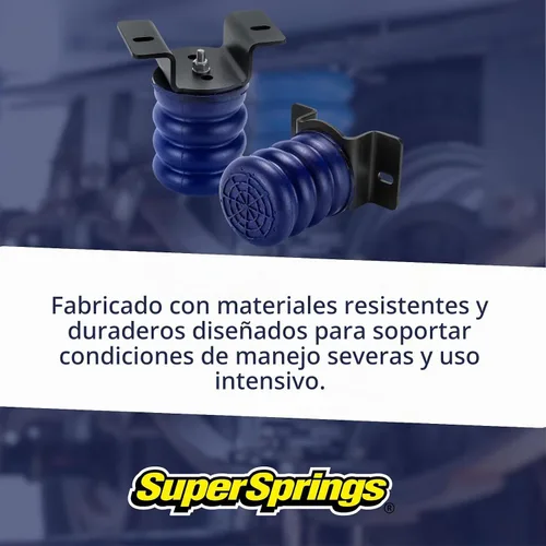 Vista 7 de SSR-611-40 SumoSprings Trasero para Toyota Tacoma, plata, 500 lbs.