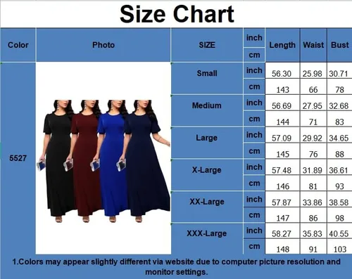 Vista 3 de SperLucky Maxi vestidos para mujer, vestido largo elegante, vestido de manga corta, casual, cuello redondo, estampado floral, vestido de fiesta