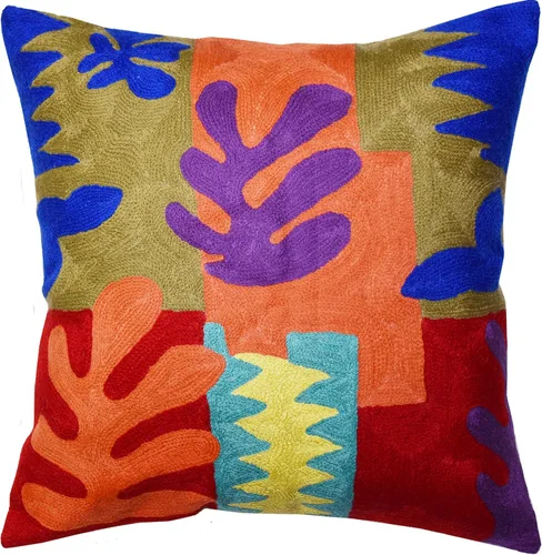 Vista 14 de Matisse Funda de almohada decorativa – Cojín moderno para silla Almohadas modernas de granja Almohada de flores para exteriores Cojines