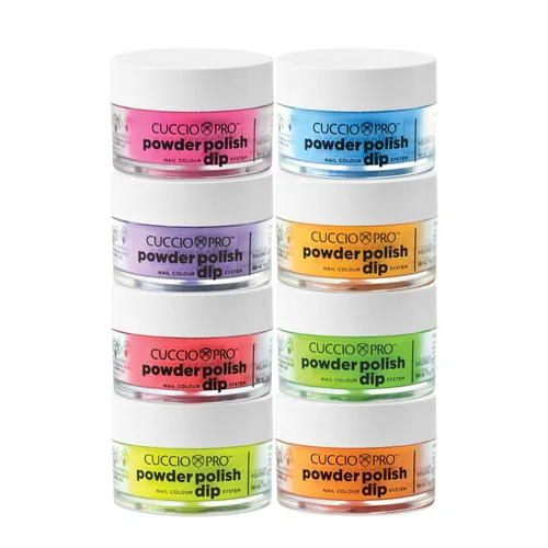 Vista 11 de Cuccio Sistema de inmersión de color de esmalte en polvo para uñas, aplicación rápida, fácil e inodora, duradero, color vibrante, resultados claros