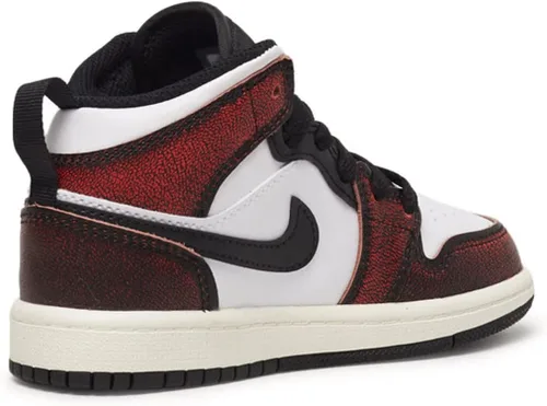 Vista 3 de Jordan Preescolar 1 Mid SE FB0567 006 - Talla 11.5C, NegroInfrarrojo 23-blanco-vela