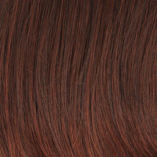 Vista 2 de Top Perfect Hair Topper Color GL 33-130 SANGRIA - Pelucas Gabor de 10 pulgadas de largo clip en Flexlite sintético oculta el cabello adelgazante
