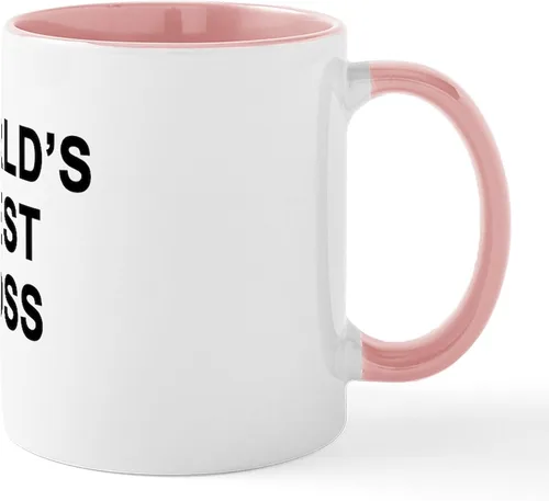 Vista 32 de CafePress – como un Boss Taza – El único Taza de café, taza de café, S, Blanco