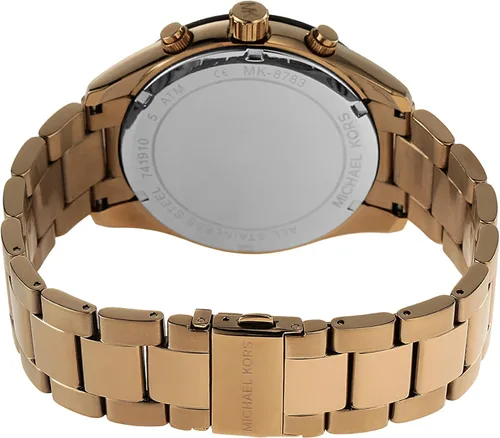 Vista 5 de Michael Kors Layton - Reloj de acero inoxidable