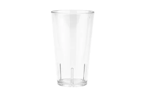 Vista 2 de G.E.T. S-15-1-CL-EC - Vasos para coctelera de 14 onzas, plástico transparente resistente a las roturas, tamaño mediano (paquete de 4)