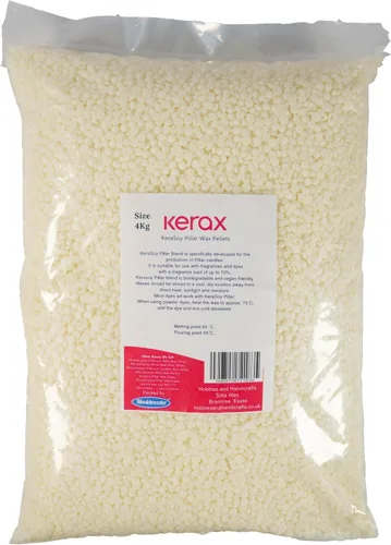 Vista 5 de Mouldmaster KeraSoy - Pellets de cera de pilar, 4.4 lbs Blanco roto