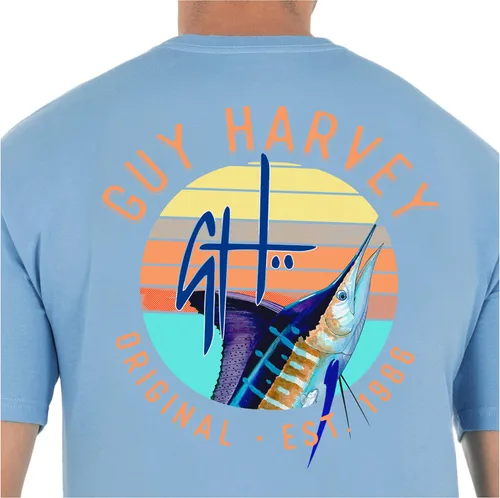 Vista 130 de Guy Harvey Camiseta de manga corta Threadcycled para hombre