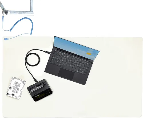 Vista 7 de StarTech - Alfombrilla antiestática ESD grande, compatible con TAA, ANSI