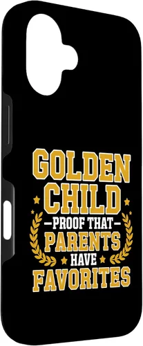 Vista 3 de Golden Child Mom's Favorite Gifted Kids Sibling Rivalry Art Case for iPhone 16
