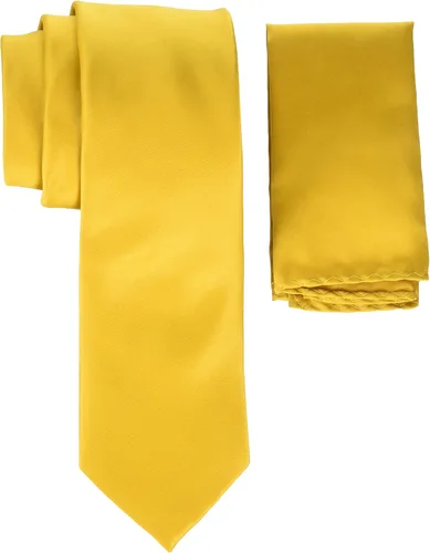 Vista 10 de Stacy Adams Conjunto de corbata sólida de satén para hombre