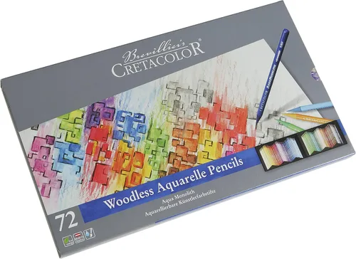Vista 9 de Cretacolor Aqua Monolith - Juego de lápices de acuarela, 12 unidades, multicolor