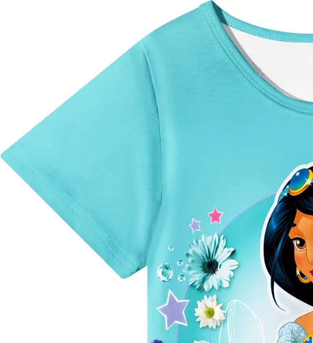 Vista 6 de Disfraz de princesa para niñas pequeñas, ropa de princesa para fiesta de cumpleaños, disfraz de princesa -3-7 años