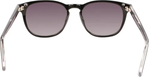 Vista 5 de Calvin Klein CK22515S - Lentes de sol redondos, color negro, talla única, Negro