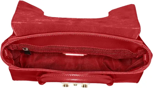Vista 5 de Furla Mujer Metropolis pequeño satchel, Rojo, talla única