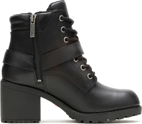 Vista 6 de Harley-Davidson Howell D84664 - Botas de motocicleta impermeables de 5 pulgadas, color negro