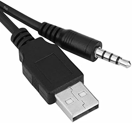 Vista 6 de Dilwe Soporte de extensión AUX, cable de montaje empotrado en panel USB para automóvil, barco y motocicleta