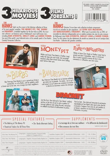 Vista 2 de The Tom Hanks Comedy Favorites Collection (The Money Pit The Burbs Dragnet)