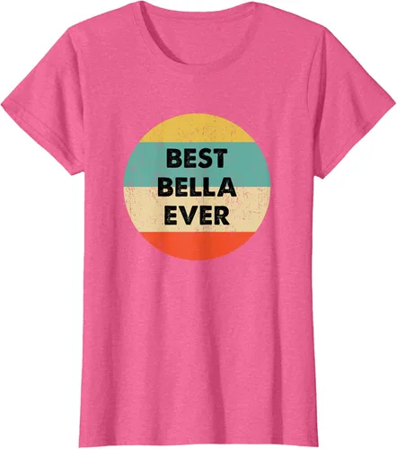 Vista 65 de Bella Name - Camiseta, Negro, S