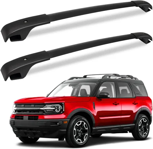 Vista 8 de FengYu Barras Transversales de Techo Compatibles con Toyota RAV4 2013-2018 con Rieles Laterales, Barras Transversales de Aluminio, Portaequipajes