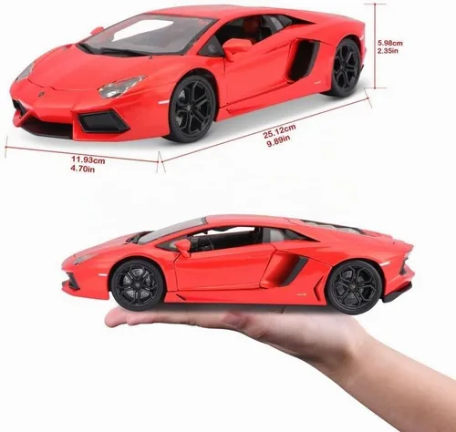 Vista 4 de Bburago Lamborghini LP 700-4 Escala 1:18 Vehículo fundido a troquel (los colores pueden variar)