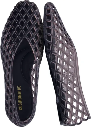 Vista 14 de CUSHIONAIRE Siesta Jelly - Zapatos planos de ballet para mujer, zapatos de Moca