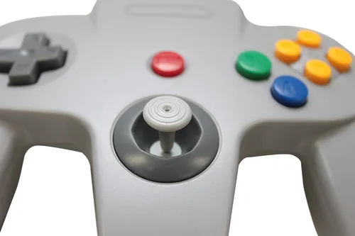 Vista 7 de 3rd Party Classic Retro N64 Bit USB Wired Controller for PC and MAC - Grey