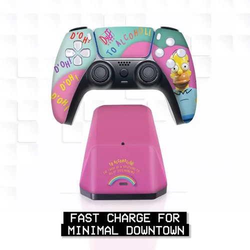 Vista 5 de BABY CUDDLE BOX Custom Controller with Quick Magnetic Charging Stand compatible with Console by BCB Controllers Customized with Permanent HYDRO-DIP