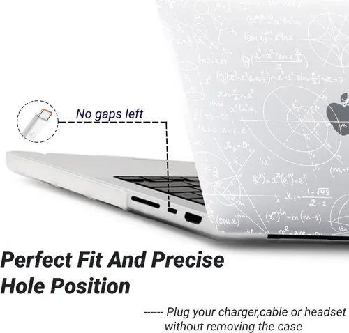 Vista 132 de Funda rígida compatible con MacBook Pro de 13 pulgadas 2012 2011 2010 2009 2008 versión A1278 con CD-ROM, funda de plástico para laptop cubierta