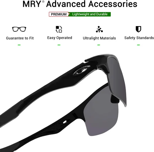 Vista 6 de Mryok - Calcetines de repuesto para gafas de sol Oakley Bottle Rocket - Opciones
