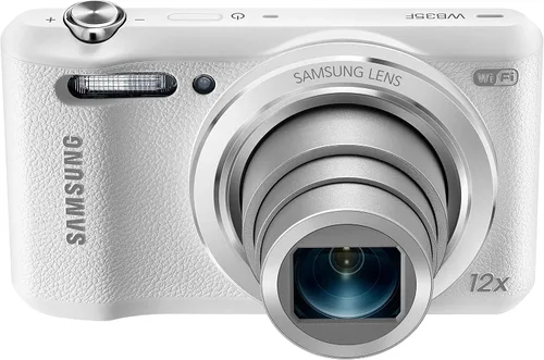 Vista 4 de Samsung WB35F Cámara digital inteligente WiFi y NFC de 16.2MP con zoom óptico de 12x y pantalla LCD de 2.7" (Blanco)