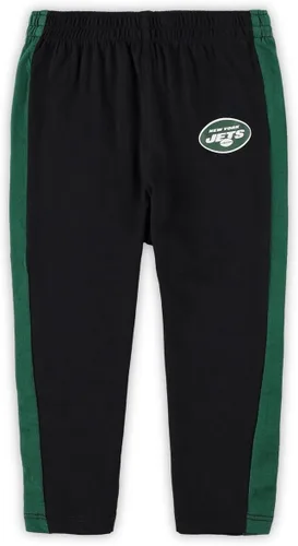 Vista 3 de Outerstuff NFL Little Kicker - Conjunto de 2 piezas para recién nacidos, mameluco y pantalón
