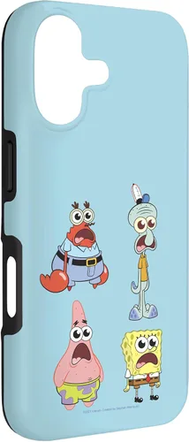 Vista 3 de Spongebob Squarepants Carcasa para iPhone 17 de Group Shot Stare