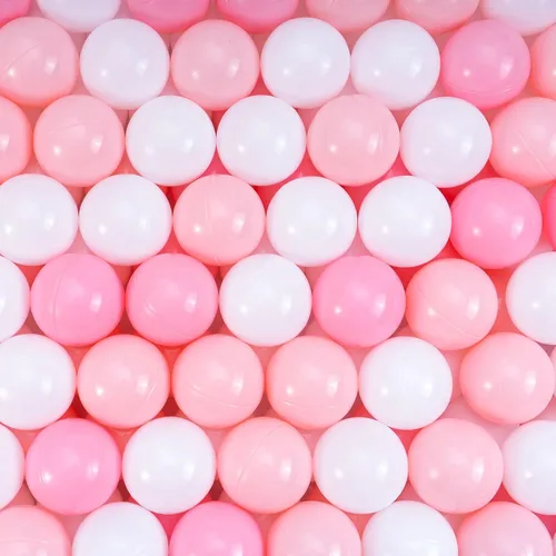 Vista 13 de Paquete de 100 pelotas para piscina de bolas - Bolas de plástico a prueba de aplastamiento y libres de BPA para carpa, casa de juegos, juguete